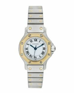 Heritage Cartier Cartier Women's Santos Octagon Watch, Circa 1980s/1990s Watches