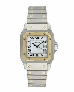 Heritage Cartier Cartier Men's Santos Galbee Watch, Circa 1990s Watches