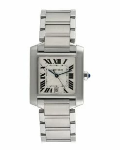Heritage Cartier Cartier Men's Tank Francaise Watch, Circa 2000s Watches