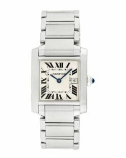 Heritage Cartier Cartier Midsize Tank Francaise Watch, Circa 2000s Women Watches