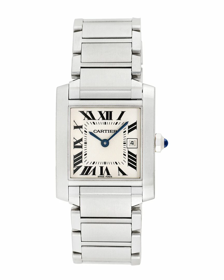 Heritage Cartier Cartier Midsize Tank Francaise Watch, Circa 2000s Women Watches