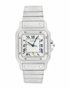 Heritage Cartier Cartier 1990s Women's Santos Galbee Watch Watches