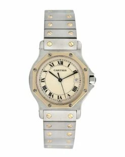 Heritage Cartier Cartier Women's Santos Octagon Watch, Circa 1990s Watches