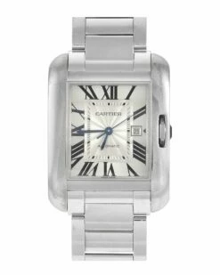 Heritage Cartier Cartier Women's Cartier Tank Anglaise Medium Automatic Watch W5310024 Watch Watches