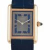 Heritage Cartier Cartier Men's Cartier Tank Louis Cartier Blue Watch WGTA0058 Watch Watches