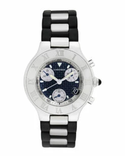 Heritage Cartier Cartier 2000s Men's Chronoscaph 21 Watch Watches