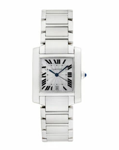 Heritage Cartier Cartier 2000s Men's Tank Francaise Watch Watches