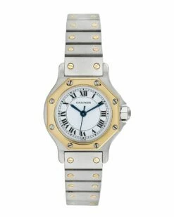 Heritage Cartier Cartier Women's Santos Octagon Watch, Circa 1980s/1990s Watches