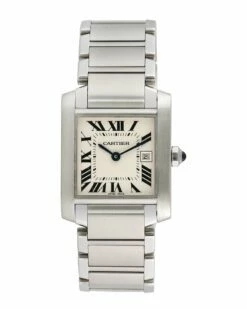 Heritage Cartier Cartier Midsize Tank Francaise Watch, Circa 2000s Women Watches