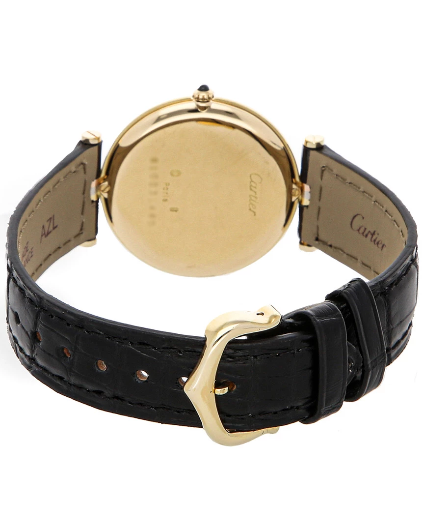 Heritage Cartier Cartier Men's Leather Watch Watches - Image 2