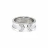 Heritage Cartier Cartier Logo 18K Diamond Ring Women Rings