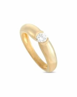 Heritage Cartier Cartier 18K 0.30 Ct. Tw. Diamond Ellipse Ring Women Rings