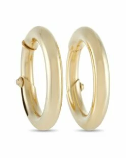 Heritage Cartier Cartier 18K Hoops Women Earrings