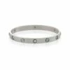 Heritage Cartier Cartier Love 18K Diamond Bracelet Women Bracelets