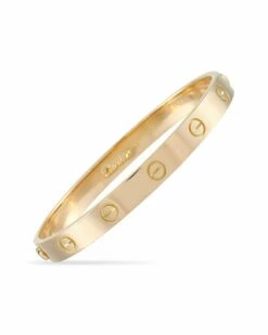Heritage Cartier Cartier 18K LOVE Bangle Bracelet Women Bracelets