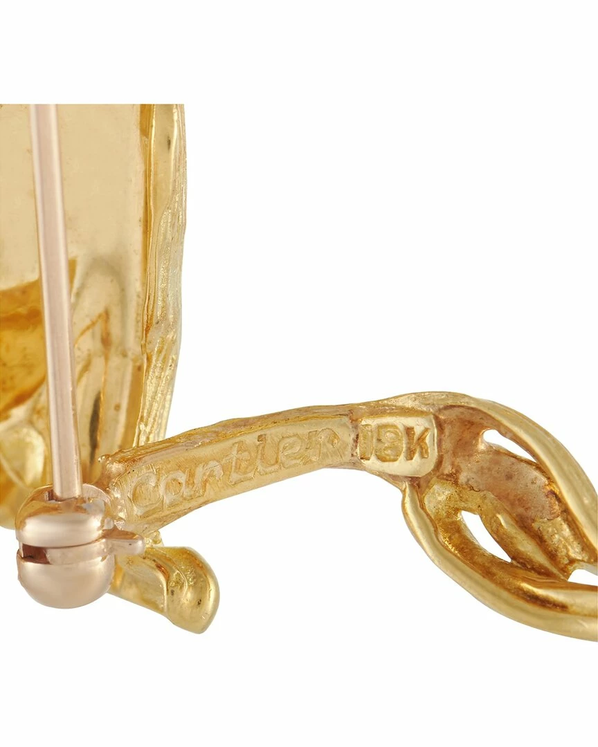 Heritage Cartier Cartier 18K Sapphire Cat Brooch Women Pins - Image 3