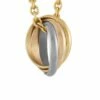 Heritage Cartier Cartier 18K Trinity Pendant Necklace Women Necklaces