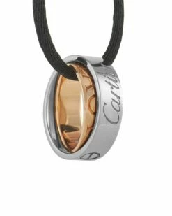 Heritage Cartier Cartier 18K LOVE Pendant Necklace Women Necklaces