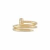 Heritage Cartier Cartier 18K Just Un Clou Ring Women Rings