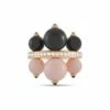 Heritage Cartier Cartier 18K 0.62 Ct. Tw. Diamond & Onyx & Opal Evasions Joaillieres Ring Women Rings