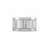 Heritage Cartier Cartier 18K Tank Diamond Francaise Ring Women Rings