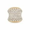 Heritage Cartier Cartier 18K Rose Gold 6.50 Ct. Tw. Diamond Chalise Ring Women Rings