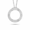 Heritage Cartier Cartier 18K LOVE Pendant Necklace Women Necklaces