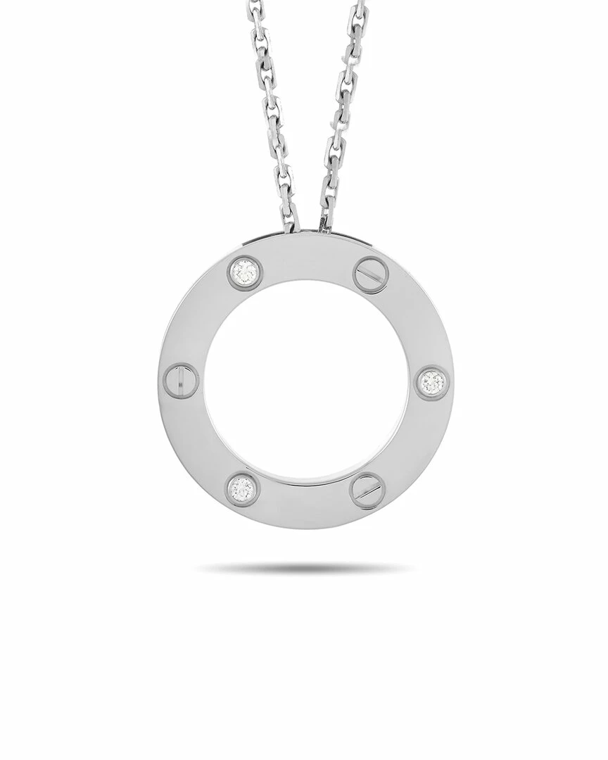 Heritage Cartier Cartier 18K LOVE Pendant Necklace Women Necklaces