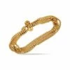 Heritage Cartier Cartier 18K Draperie Bracelet Women Bracelets