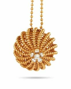 Heritage Cartier Cartier 18K 0.40 Ct. Tw. Diamond Cactus De Cartier Necklace Women Necklaces