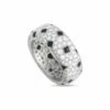 Heritage Cartier Cartier 18K 3.50 Ct. Tw. Diamond & Onyx Panthere Ring Women Rings