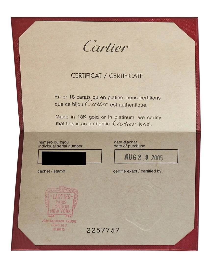 Heritage Cartier Cartier 18K Love Bangle Bracelet Women Bracelets - Image 3