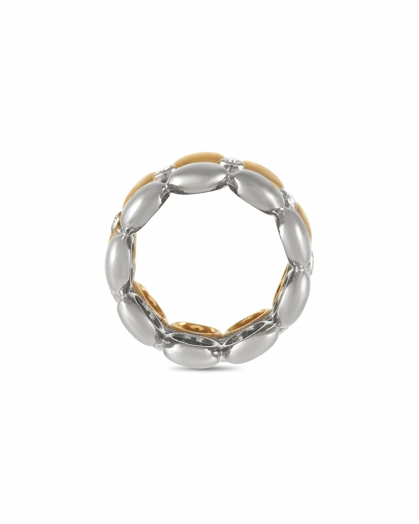 Heritage Cartier Cartier 18K Two-Tone 0.50 Ct. Tw. Diamond Ring Women Rings - Image 3