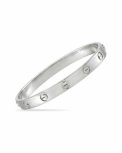 Heritage Cartier Cartier 18K Aquamarine LOVE Bracelet Women Bracelets