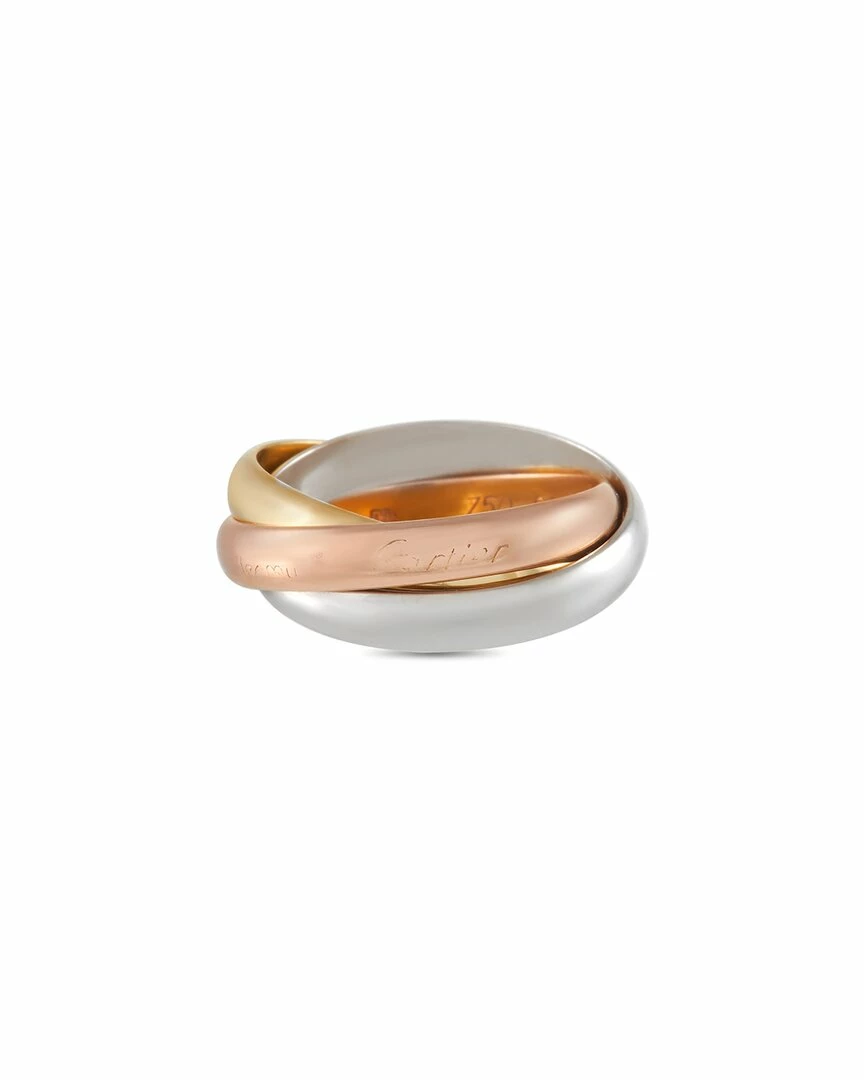 Heritage Cartier Cartier 18K Tri-Tone Trinity Ring Women Rings - Image 3