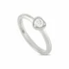 Heritage Cartier Cartier 18K 0.12 Ct. Tw. Diamond Heart Ring Women Rings