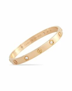 Heritage Cartier Cartier LOVE 18K Rose Gold Bracelet Women Bracelets