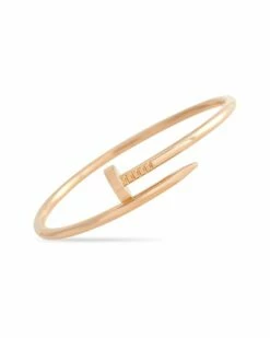 Heritage Cartier Cartier 18K Rose Gold Juste Un Clou Bracelet Women Bracelets