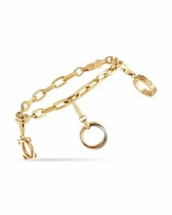 Heritage Cartier Cartier 18K Charm Bracelet Women Bracelets