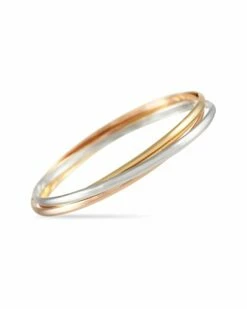 Heritage Cartier Cartier 18K Tri-Tone Trinity Bracelet Women Bracelets