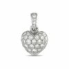 Heritage Cartier Cartier 18K 0.65 Ct. Tw. Diamond Heart Pendant Women Necklaces