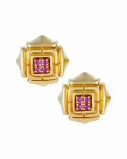 Heritage Cartier Cartier 18K Ruby Drop Earrings Women