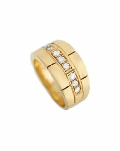 Heritage Cartier Cartier 18K 0.40 Ct. Tw. Diamond Ring Women Rings