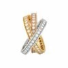 Heritage Cartier Cartier 18K Tri-Tone Trinity Ring Women Rings