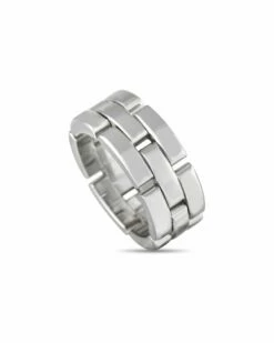 Heritage Cartier Cartier 18K Diamond Maillon Panthere Ring Women Rings