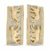 Heritage Cartier Cartier 18K 0.85 Ct. Tw. Diamond Walking Panthere Earrings Women