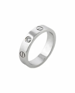 Heritage Cartier Cartier 18K Diamond Love Ring Women Rings