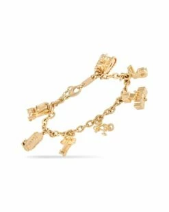 Heritage Cartier Cartier 18K Charm Bracelet Women Bracelets