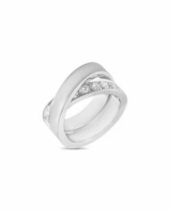 Heritage Cartier Cartier 18K 1.00 Ct. Tw. Diamond Nouvelle Vague Ring Women Rings