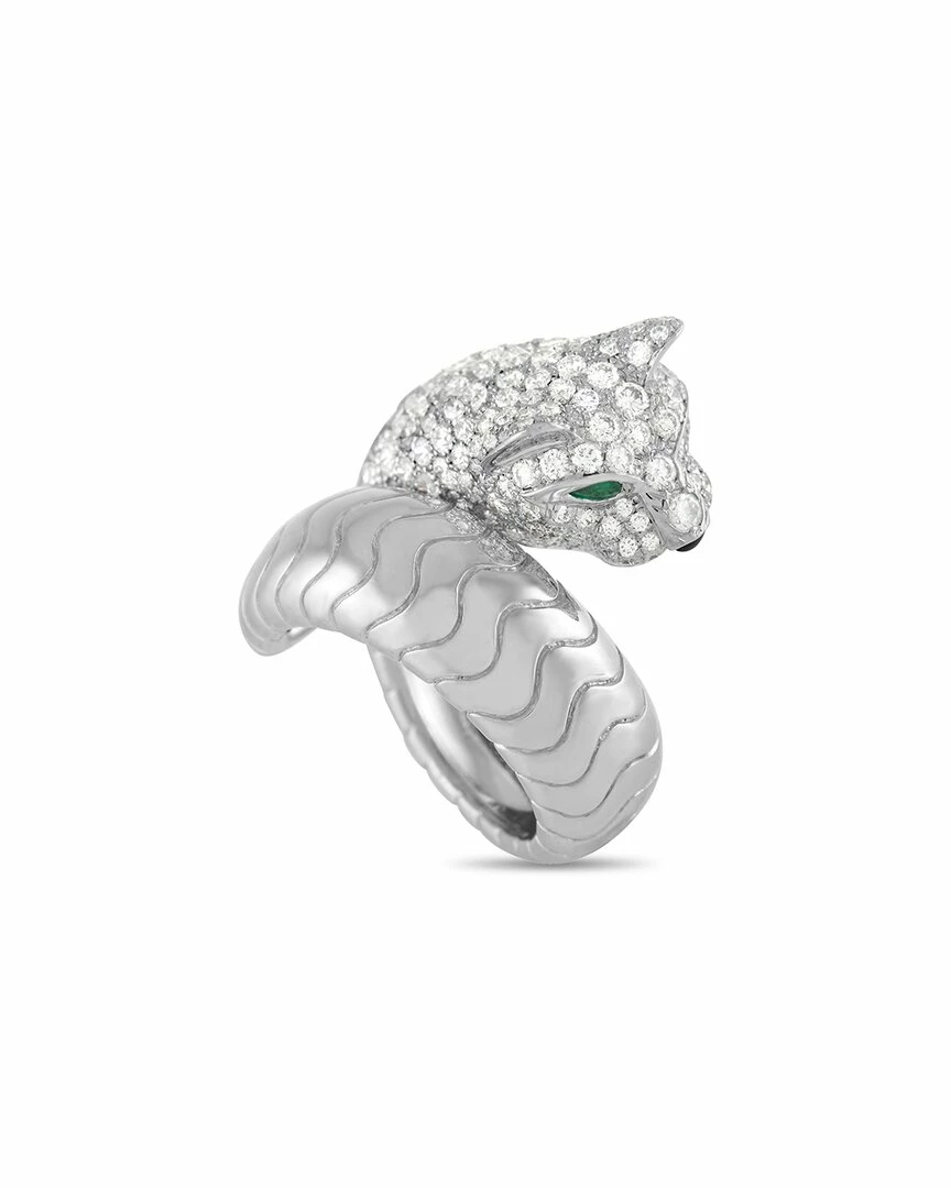 Heritage Cartier Cartier 18K 1.50 Ct. Tw. Diamond Panthere De Cartier Ring Women Rings